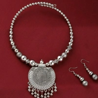 #MMFARIX Oxidised Party Wear Pendant Set Jewellery - free size