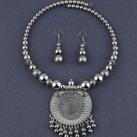 #MMFARIX Oxidised Party Wear Pendant Set Jewellery - free size