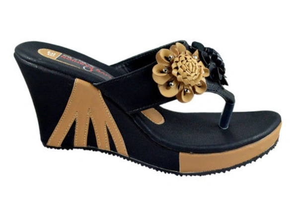 OLIVE FASHION WEDGES HEEL .BIJNIS - 38/1 