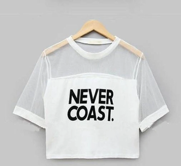 Shivalaya Creations BLACK NEVER COAST PRINTED TOP - XL
