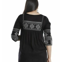 MMFABRIX Embroidered Top - S, 3.5⭐⭐⭐