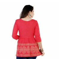 MMFABRIX Rayon Printed Regular Top - XXL