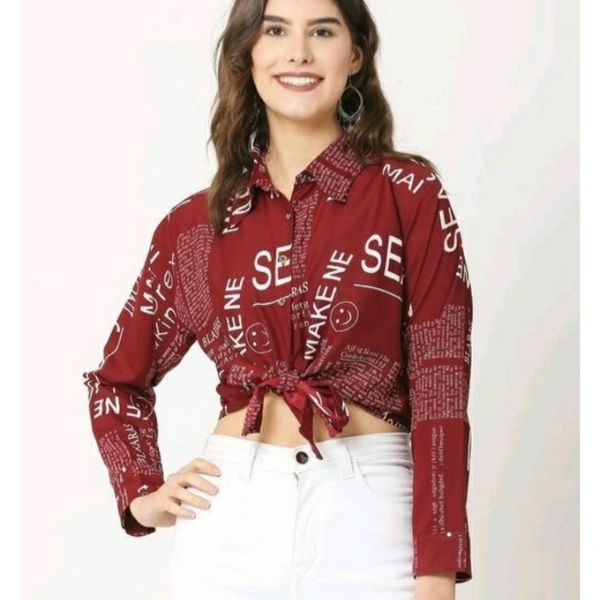 Wia Fashion Crop Top - S