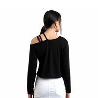 Shivalaya Creations Women One Shoulder Top - M