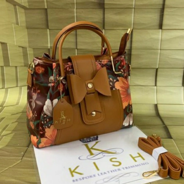 Elite Alluring Handbag - brown
