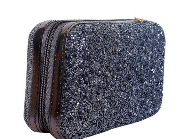 Ost Ent Stylish Imported Women's Clutches - free size, grey