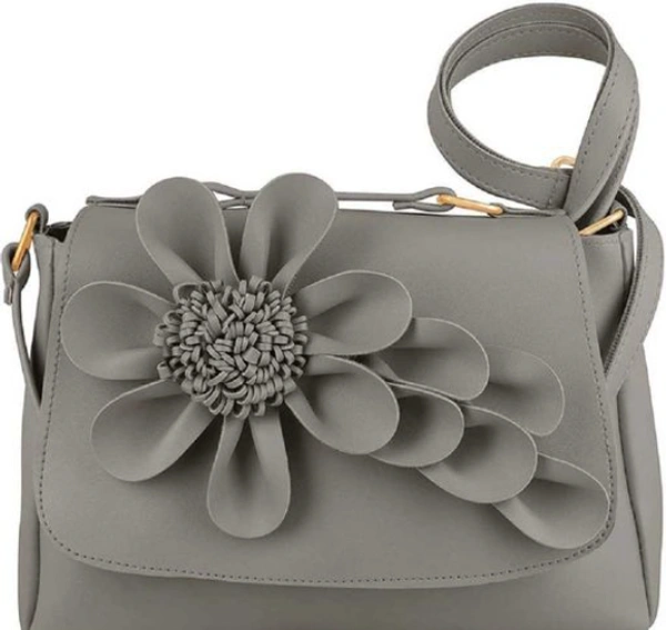 TMSHANTRADERS Elegant Fancy Women Slingbags - FREE SIZE, GREY