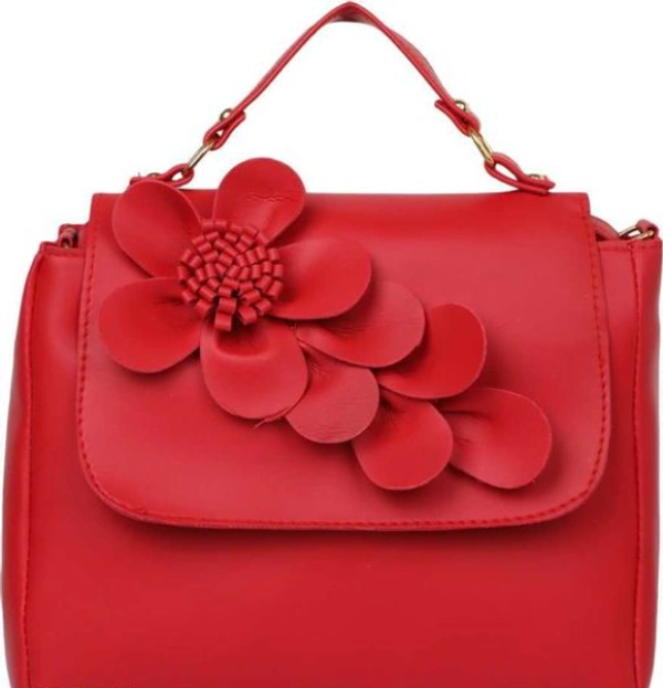 TMSHANTRADERS Elegant Fancy Women Slingbags - FREE SIZE, RED