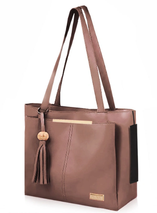 MMFABRIX Elegant Attractive Women Handbags - FREE SIZE, LIGHT BROWN
