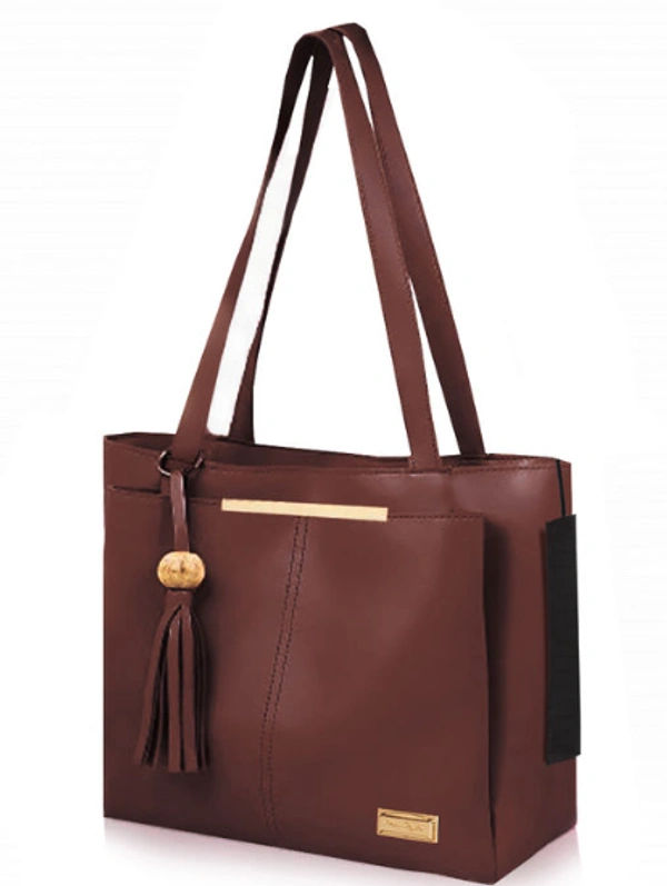 MMFABRIX Elegant Attractive Women Handbags - FREE SIZE, BROWN
