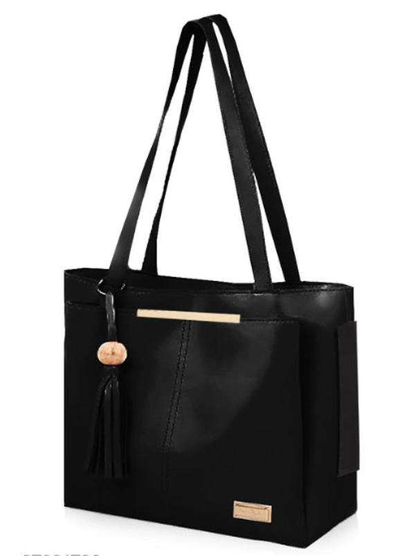 MMFABRIX Elegant Attractive Women Handbags - FREE SIZE, BLACK