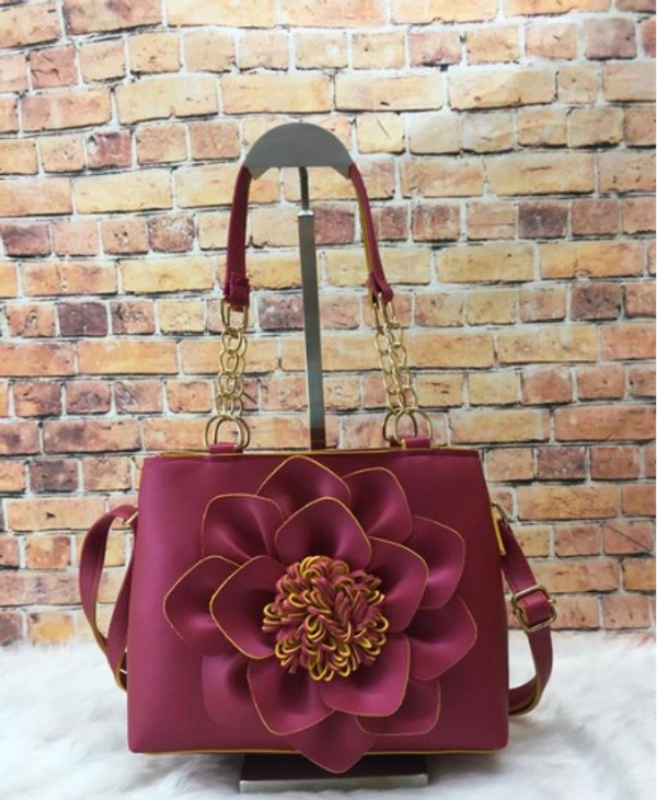 Funky Bags flower sling bag - FREE SIZE, MARRON