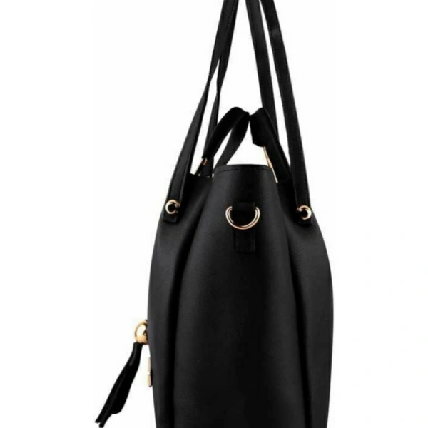 Women PU Leather Hand Bag (Combo Of 4 - FREE SIZE, 5.0⭐⭐⭐⭐⭐
