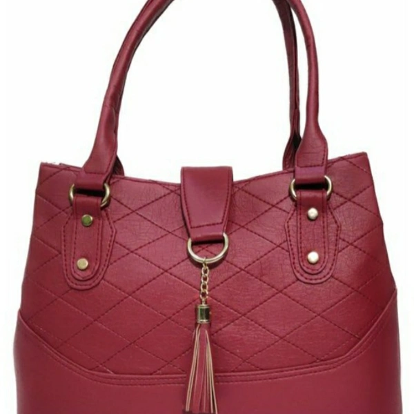 MMFABRIX Stylish Artificial Leather Women Bag - magenta