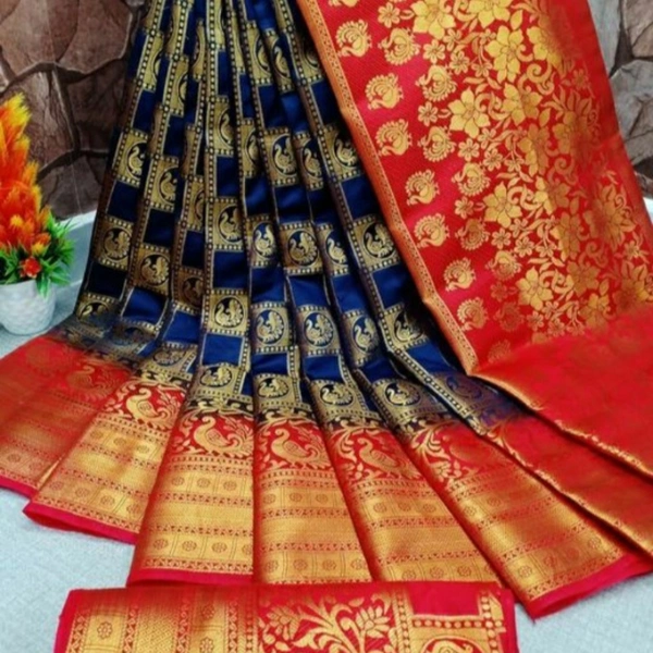 MMFABRIX Beautiful Nylon Silk Saree - beautiful....highly recommended