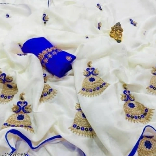 MMFABRIX Gopi Jhumka Trendy Saree - 4.2⭐⭐⭐⭐