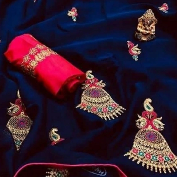 MMFABRIX Gopi Jhumka Trendy Saree