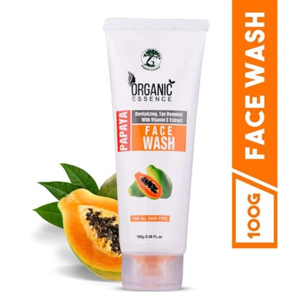 Unique Collections _ Toys Factory ORGANIC ESSENCE PAPAYA FACE WASH - FREE SIZE
