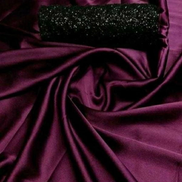MMFABRIX Satin Saree - 3.8⭐⭐⭐