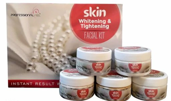 She style Professional Skin Whitening Facialkit, Men & Women Fairness & Whitening All Type Of Skin Solution (250gm) - FREE SIZE