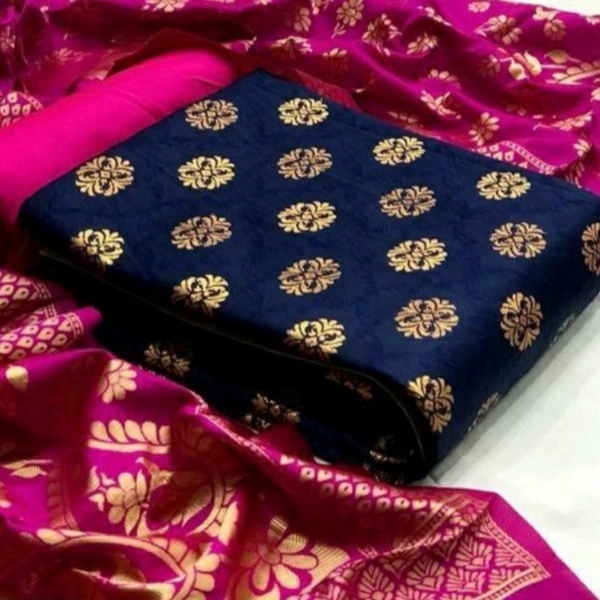MMFABRIX Trendy Banarsi Silk Suit - 4.3⭐⭐⭐⭐