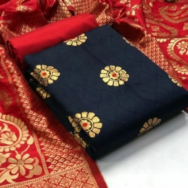 MMFABRIX Trendy Banarsi Silk Suit - 4.1⭐⭐⭐⭐