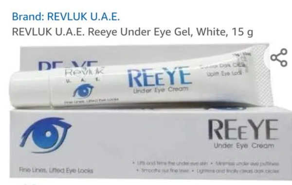 amby trading company Reeye under eye gel. reduces Dark circle - FREE SIZE, 4.9