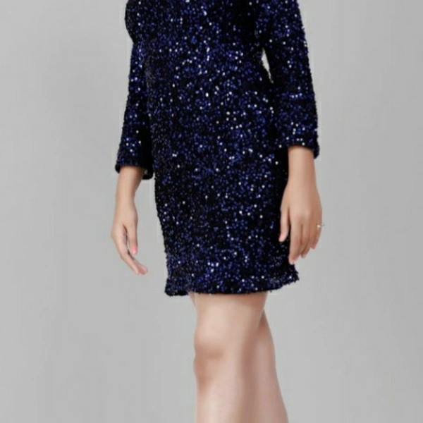 MMFABRIX Fancy Partywear Dress - L