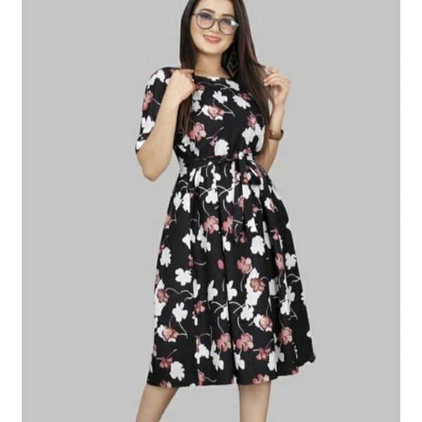 MMFABRIX Trendy Designer Women Dress - L