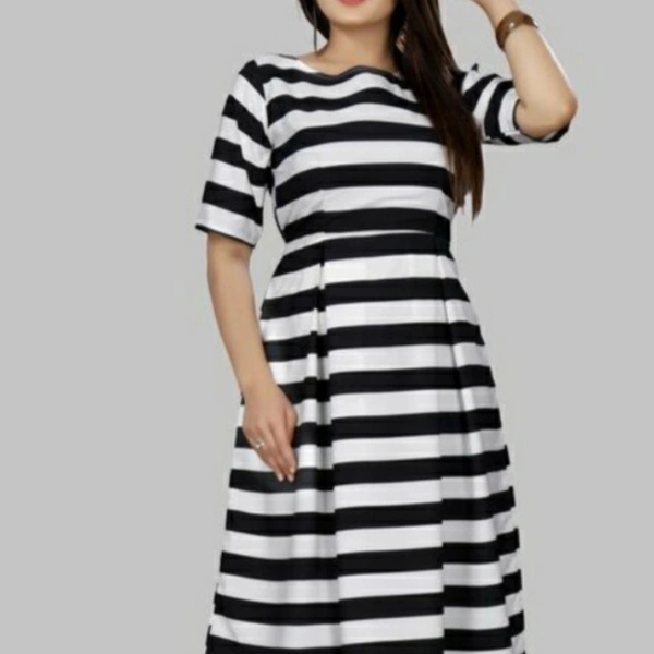 MMFABRIX Trendy Designer Women Dress - L