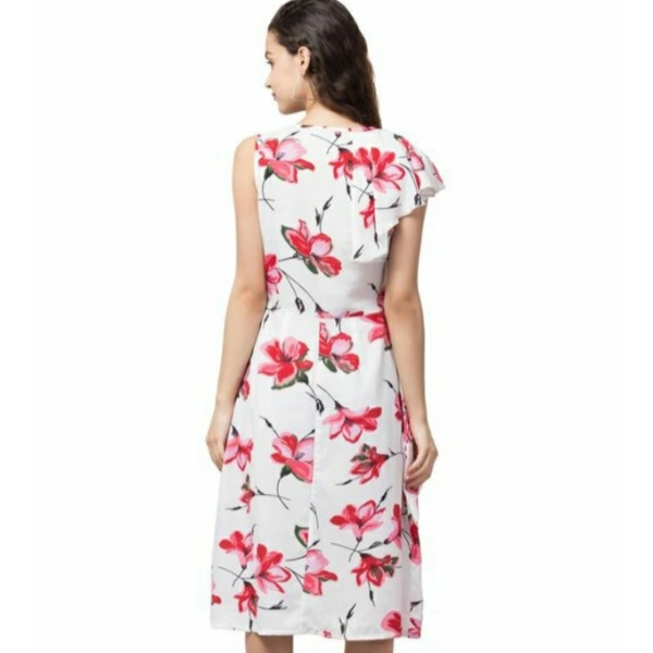 MMFABRIX Casual Frill Dress - S