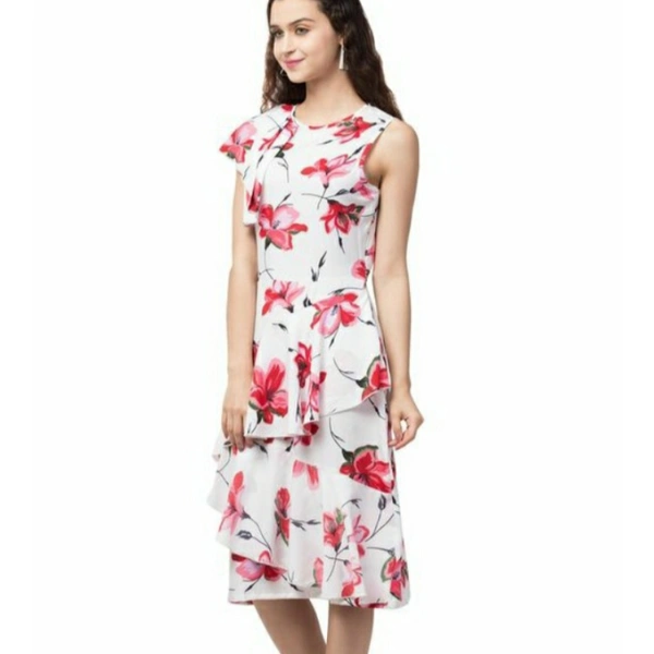 MMFABRIX Casual Frill Dress - M