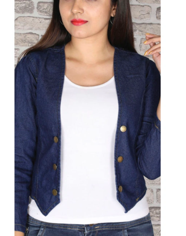 CROWN CREATION Urbane Graceful Women Jackets & Waistcoat - S