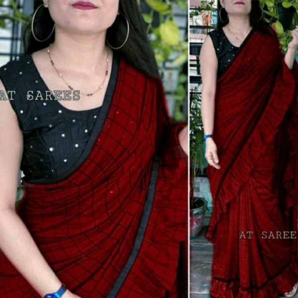 MMFABRIX Attractive Ruffle New Saree - 4.3⭐⭐⭐⭐