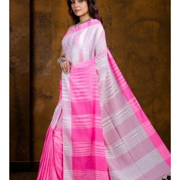 MMFABRIX Beautiful Khadi Cotton Saree - 5.0⭐⭐⭐⭐⭐