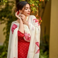 GOsirika Kurta With Plazzo And Dupatta Set - XXXL
