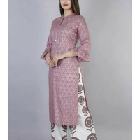 MMFABRIX Women Rayon A Line Kurti - XXL