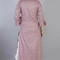 MMFABRIX Women Rayon A Line Kurti - XXL