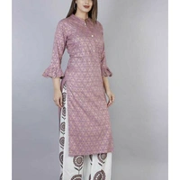 MMFABRIX Women Rayon A Line Kurti - XXL