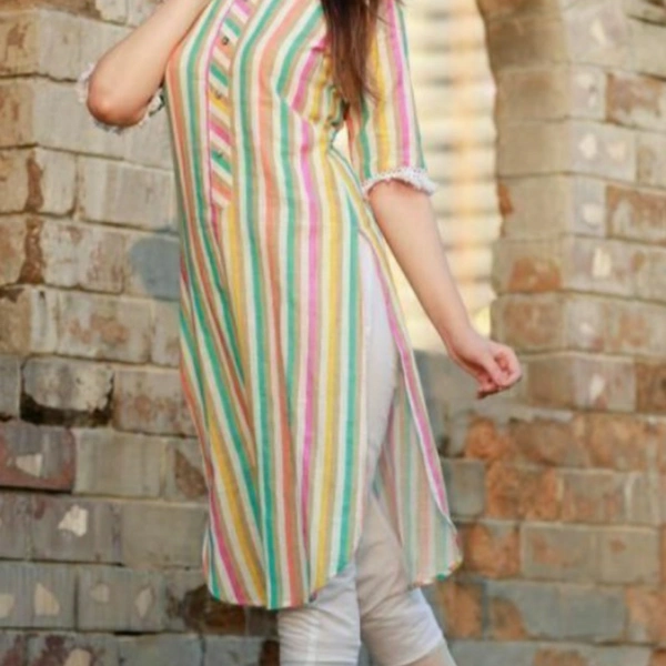 MMFABRIX Women Rayon Kurta Set With Pants - L