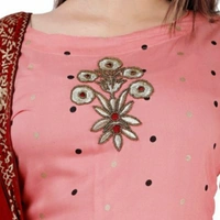 MMFABRIX Gajar Moti Plazzo Suit - XL