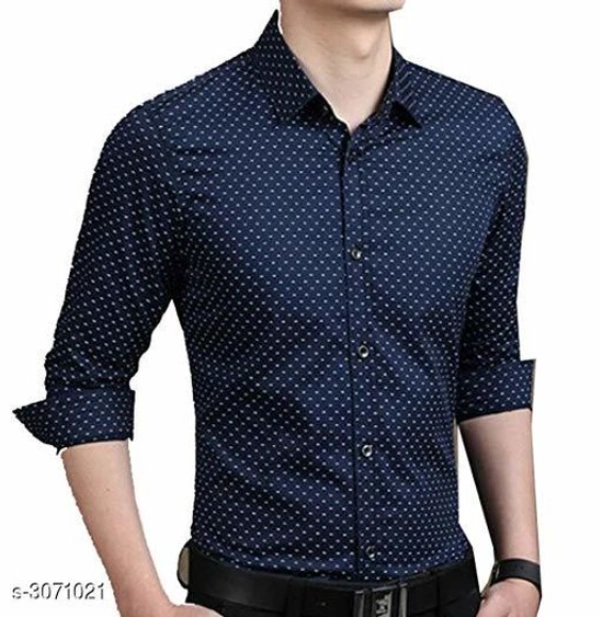 Dream_makers Stylish premium cotton mens shirts - m