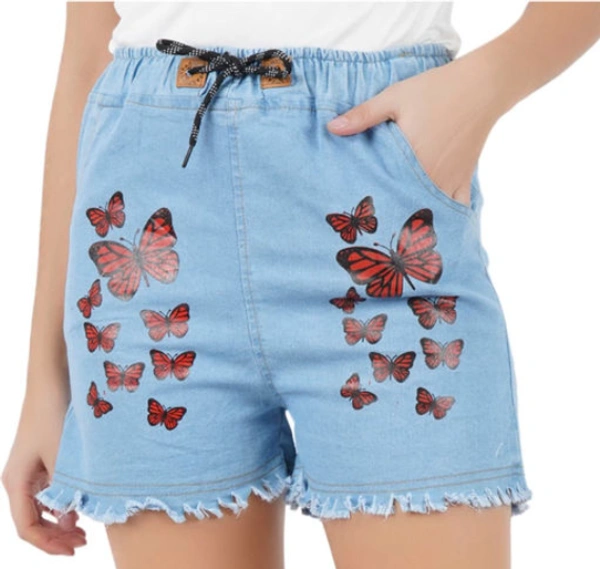 Crown Creation Fancy Latest Women Shorts - 30