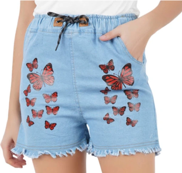 Crown Creation Fancy Latest Women Shorts - 32