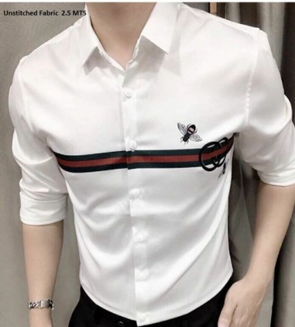 MM FABRIX FULLSLEEVES SHIRTS FOR MEN POLYCOTTON FABRIC - XL