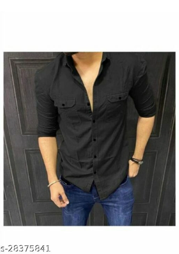 MM FABRIX SMART LOOKING MEN SHIRTS - L