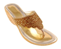A S Foot Craft 42 Spool Heel.bijnis - 12/1, Golden