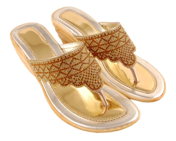 A S Foot Craft 42 Spool Heel.bijnis - 11/1, Golden