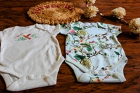 Blossom Charm Baby Romper Set - 6-9 Month