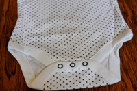 Star Printed Sleeveless Baby Romper - 6-9 Month